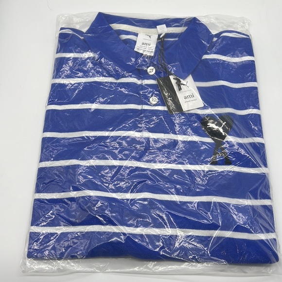 PUMA x AMI Polo- dazzling blue - Picture 6 of 6